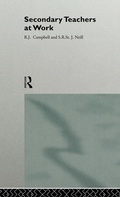 Cover: Secondary Teachers at Work - Routledge