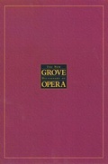 Cover: The New Grove Dictionary of Opera - Oxford University Press Inc