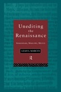 Cover: Unediting the Renaissance - Routledge