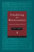 Cover: Unediting the Renaissance - Routledge