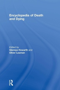 Enlarge image Cover: Encyclopedia of Death and Dying - Routledge