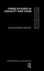 Cover: Three Studies in Locality and Case - Routledge