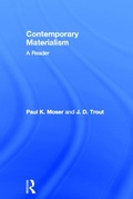Cover: Contemporary Materialism - Routledge