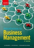 Cover: Introduction to Business Management - Oxford University Press Southern Africa