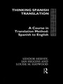 Cover: Thinking Spanish Translation - Routledge