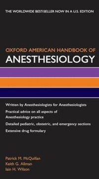 Abbildung von: Oxford American Handbook of Anesthesiology - Oxford University Press Inc