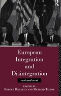Cover: European Integration and Disintegration - Routledge