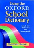 Cover: Using the Oxford School Dictionary - Oxford University Press