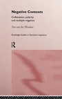 Cover: Negative Contexts - Routledge
