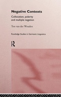 Cover: Negative Contexts - Routledge