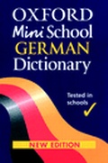 Cover: Oxford Mini School German Dictionary - Oxford University Press