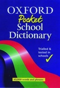 Cover: DICTIONARIES & THESAURUS POCKET SCHOOL DICTIONARY - Oxford University Press