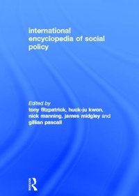 Enlarge image Cover: International Encyclopedia of Social Policy - Routledge