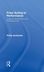 Cover: From Acting to Performance - Routledge