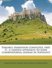 Enlarge image Cover: Variable Dimension Complexes, Part II - Nabu Press
