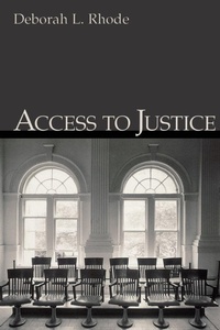 Enlarge image Cover: Access to Justice - Oxford University Press Inc