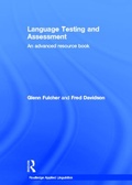 Cover: Language Testing and Assessment - Routledge