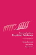 Cover: Theory and Practice of Relational Databases - CRC Press
