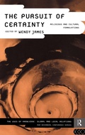 Cover: The Pursuit of Certainty - Routledge