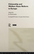 Cover: Citizenship and Welfare State Reform in Europe - Routledge