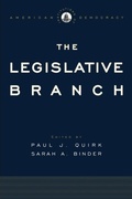 Cover: The Legislative Branch - Oxford University Press Inc