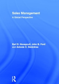 Enlarge image Cover: Sales Management - Routledge