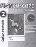 Cover: Francoscope en Clair pour AQA - Oxford University Press