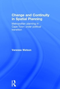 Enlarge image Cover: Change and Continuity in Spatial Planning - Routledge