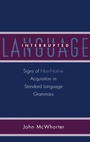 Cover: Language Interrupted - Oxford University Press Inc