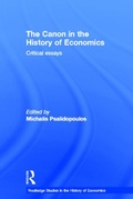 Cover: The Canon in the History of Economics - Routledge