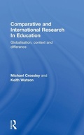 Cover: Comparative and International Research In Education - Routledge