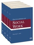 Cover: The Encyclopedia of Social Work - Oxford University Press Inc