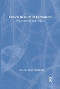 Cover: Critical Realism in Economics - Routledge