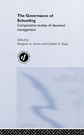 Cover: The Governance of Schooling - Routledge