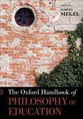 Cover: The Oxford Handbook of Philosophy of Education - Oxford University Press Inc