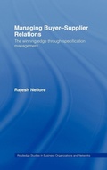 Cover: Managing Buyer-Supplier Relations - Routledge