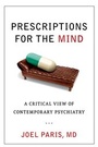 Bild: Prescriptions for the Mind - Oxford University Press Inc
