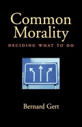 Cover: Common Morality - Oxford University Press Inc