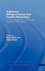 Cover: Autonomy, Self Governance and Conflict Resolution - Routledge