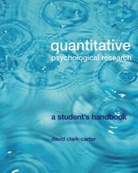Bild vergrößern Bild: Quantitative Psychological Research - Psychology Press Ltd