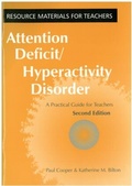 Cover: Attention Deficit Hyperactivity Disorder - David Fulton Publishers Ltd