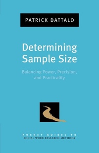 Enlarge image Cover: Determining Sample Size - Oxford University Press Inc
