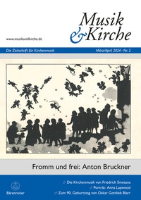 Abbildung von: Musik und Kirche - Bärenreiter