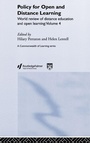 Cover: Policy for Open and Distance Learning - Routledge