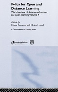 Cover: Policy for Open and Distance Learning - Routledge