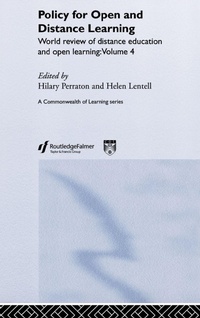 Enlarge image Cover: Policy for Open and Distance Learning - Routledge