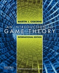 Cover: Introduction to Game Theory - Oxford University Press
