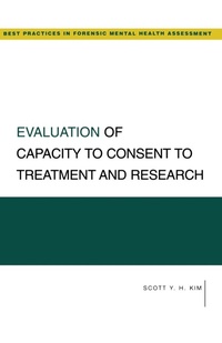 Abbildung von: Evaluation of Capacity to Consent to Treatment and Research - Oxford University Press Inc