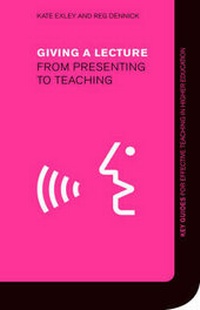 Enlarge image Cover: Giving a Lecture - Routledge Falmer