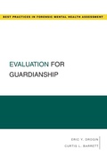 Cover: Evaluation for Guardianship - Oxford University Press Inc